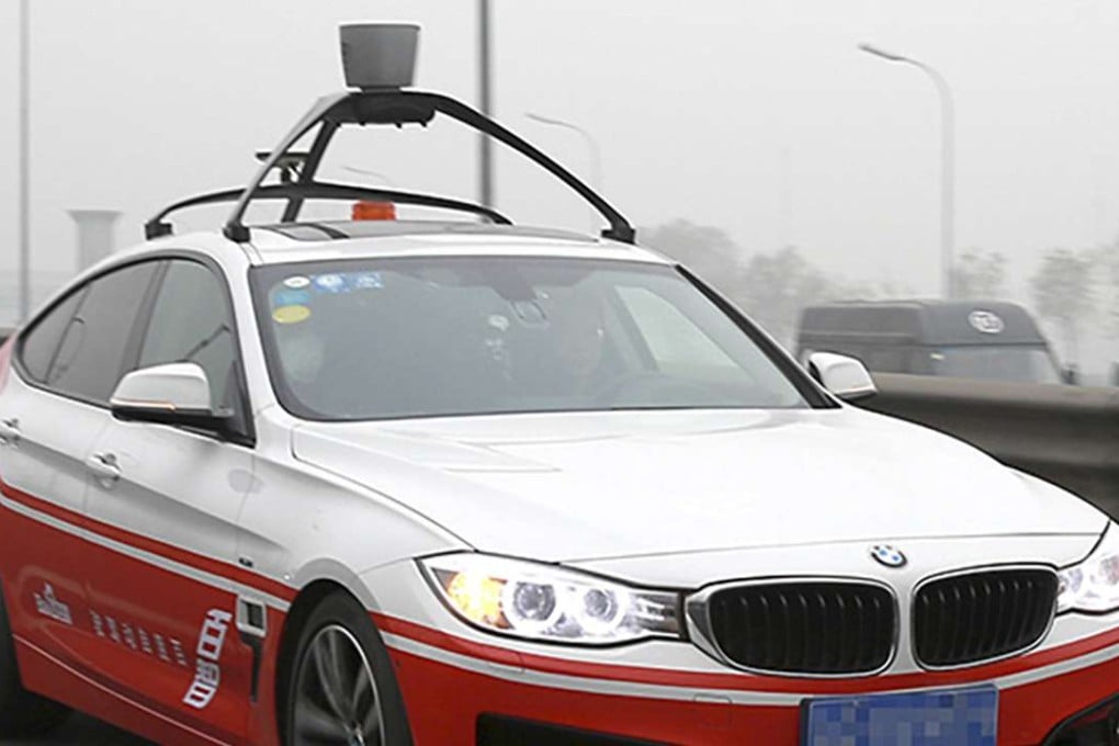 Baidu's Robot Car at a Self-Driving in Beijing. Photo: SCMP Pictures