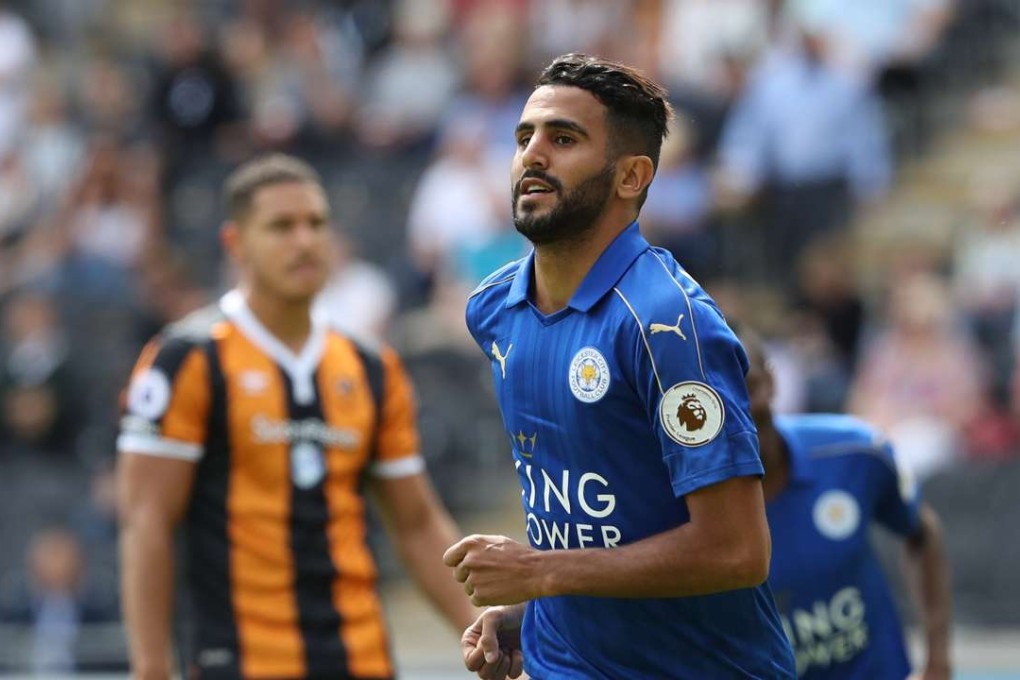 Leicester City’s Riyad Mahrez has signed a four-year deal to stay with the EPL champions. Photo: Reuters