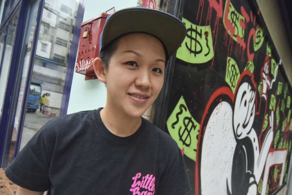 May Chow, chef/owner of Little Bao off the main SoHo area on Staunton Street, Hong Kong. Photo: Franke Tsang
