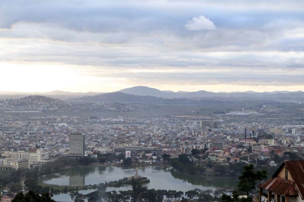 The view from Rova, a palace built in the early 17th century, in Antananarivo, Madagascar. Pictures: Ron Emmons