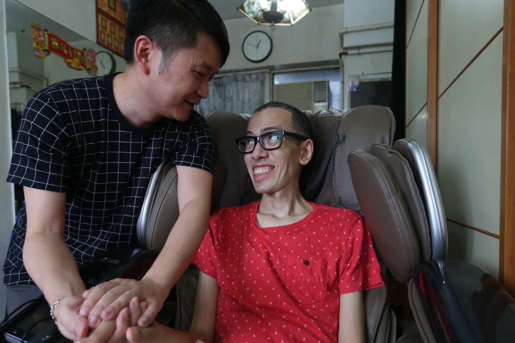 Mike Ko (right), with friend Alex Vasquez, is seeking a miracle. Photo: K.Y Cheng