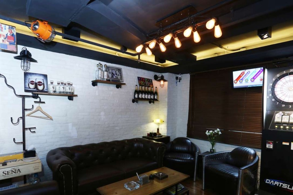 Cigar lounge at The Duke’s in Central. Photo: Jonathan Wong