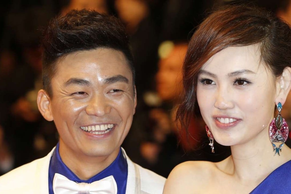 Actor Wang Baoqiang and his wife Ma Rong in May 2013. Photo: AFP