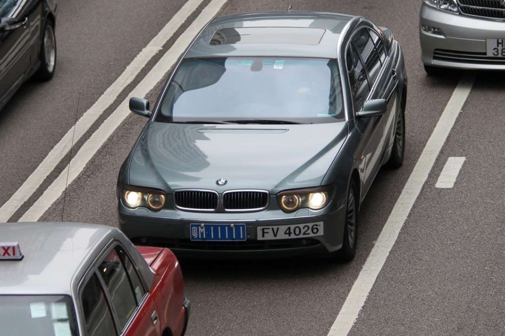 Thousands of left-hand mainland cars have permits to drive in Hong Kong under the existing cross-border driving license scheme. Photo: SCMP Pictures