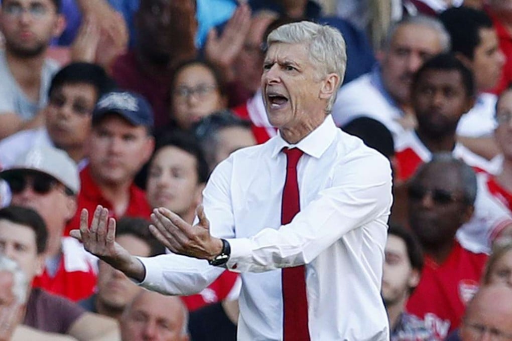 Arsenal manager Arsene Wenger is hoping to bounce back from last weekend’s loss to Liverpool when his Gunners take on Leicester. Photo: Reuters