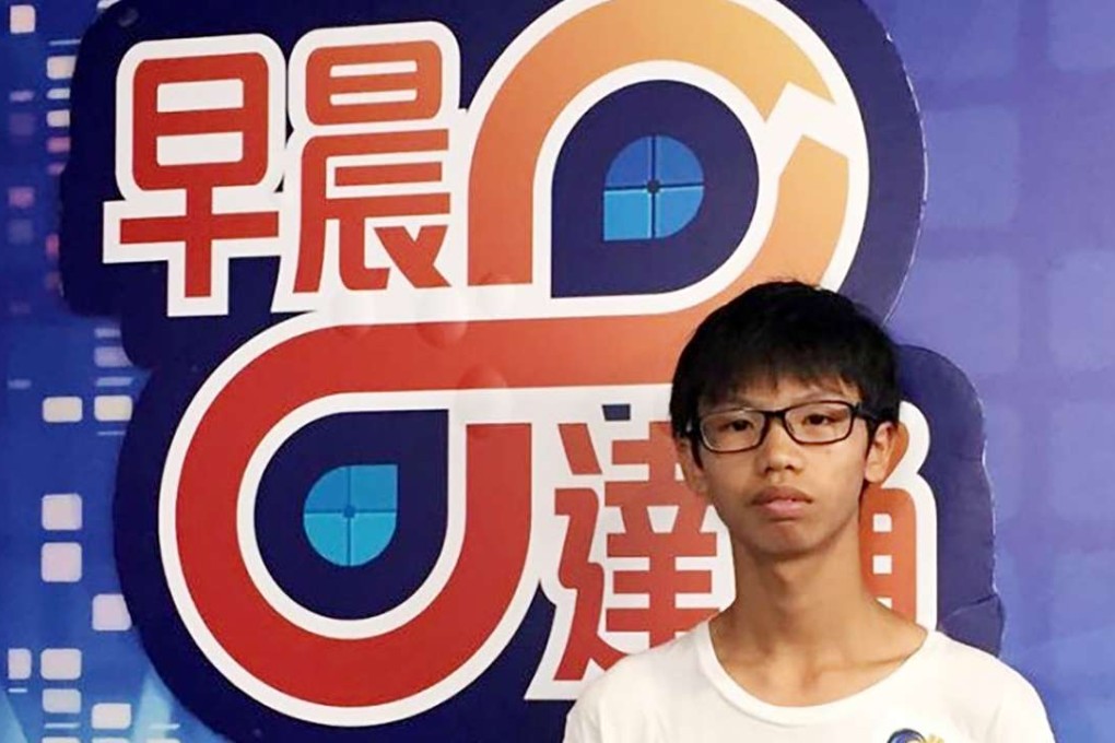 Studentlocalism convenor Tony Chung Hon-lam spoke on a DBC programme on Friday. Photo: SCMP Pictures