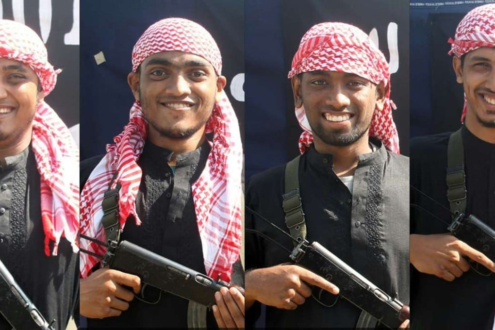 The gunmen thought to have carried out an attack on a cafe in the Bangladeshi capital of Dhaka last month. Photo: AFP