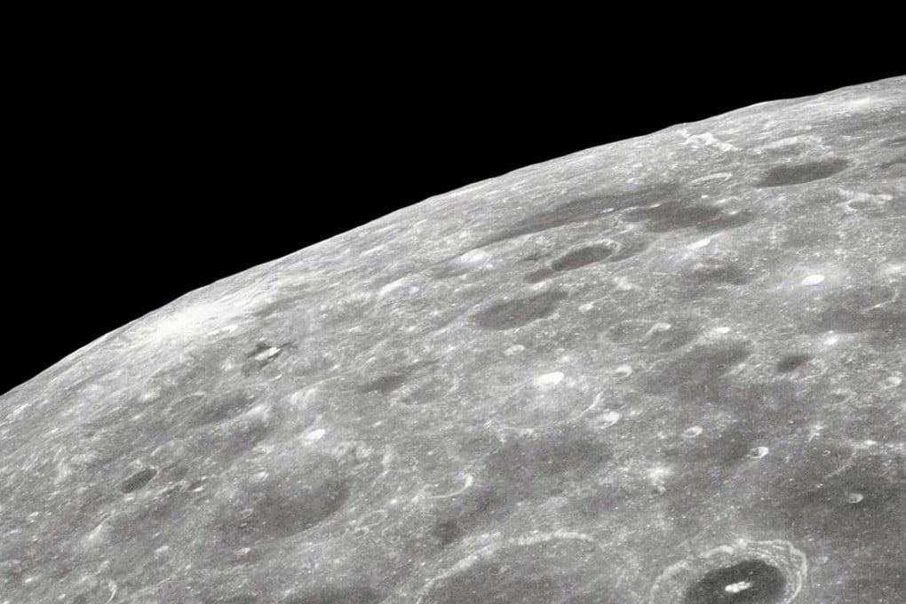 This file photo shows a NASA image of the lunar surface. China is investigating locating a radar base on the moon. Photo: AFP