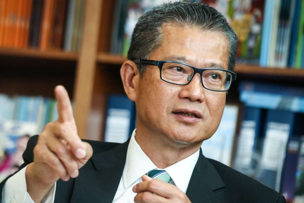 Development minister Paul Chan unveils new housing plans for Kai Tak. Photo: David Wong