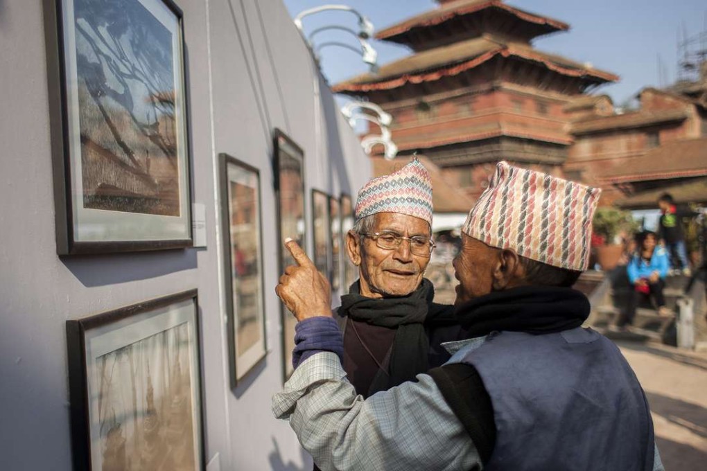 Many of the Photo Kathmandu 2015 exhibitions were organised in public spaces in Patan, including the centuries-old Patan Durbar Square. Photo: Sara Sayami.