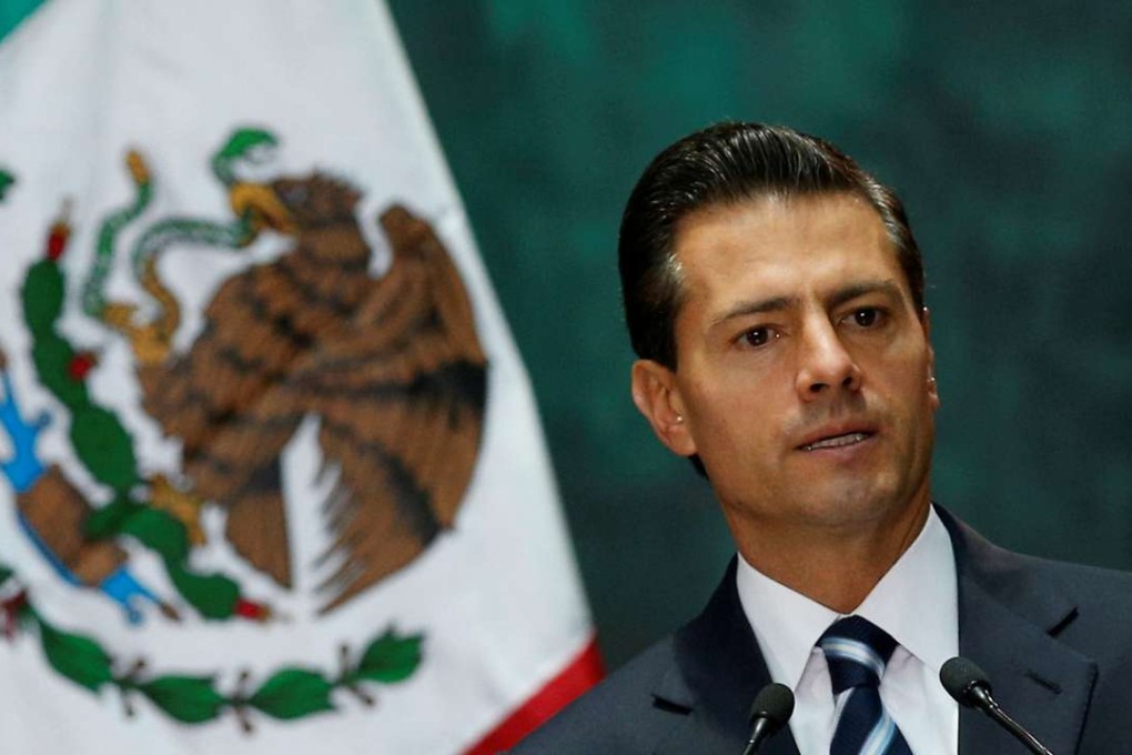 Mexico's President Enrique Pena Nieto has been accused of lifting sections of his university thesis from other writers - including a former Mexican president. Photo: Reuters