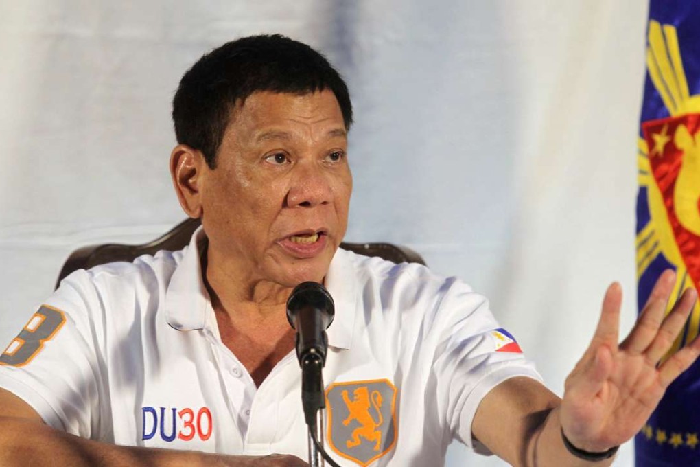 Philippine President Rodrigo Duterte. Photo: Reuters