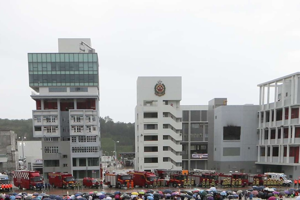 The laptop went missing from the Ambulance Service Academy on Pak Shing Kok Road, Tseung Kwan O. Photo: SCMP Pictures