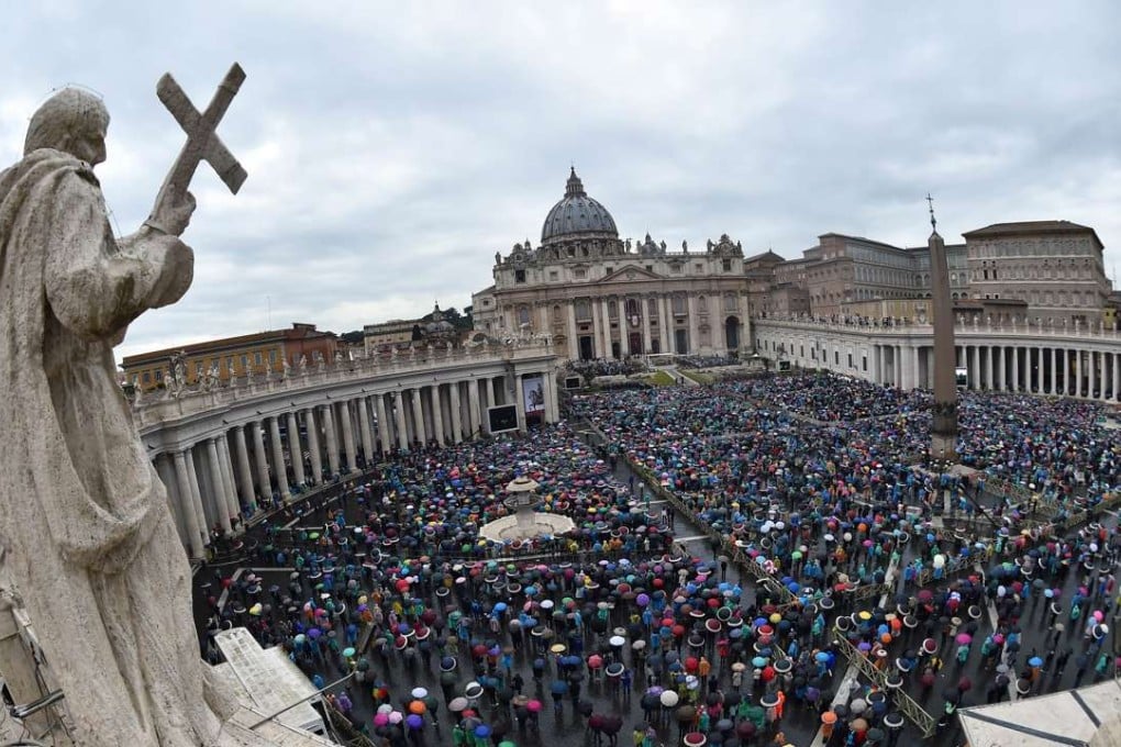 In this file photo from April last year, Easter mass is celebrated at St Peter’s square in the Vatican. Photo: AFP