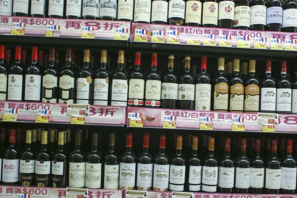Wellcome in Sai Kung offers a dizzying array of wines. Picture: May Tse