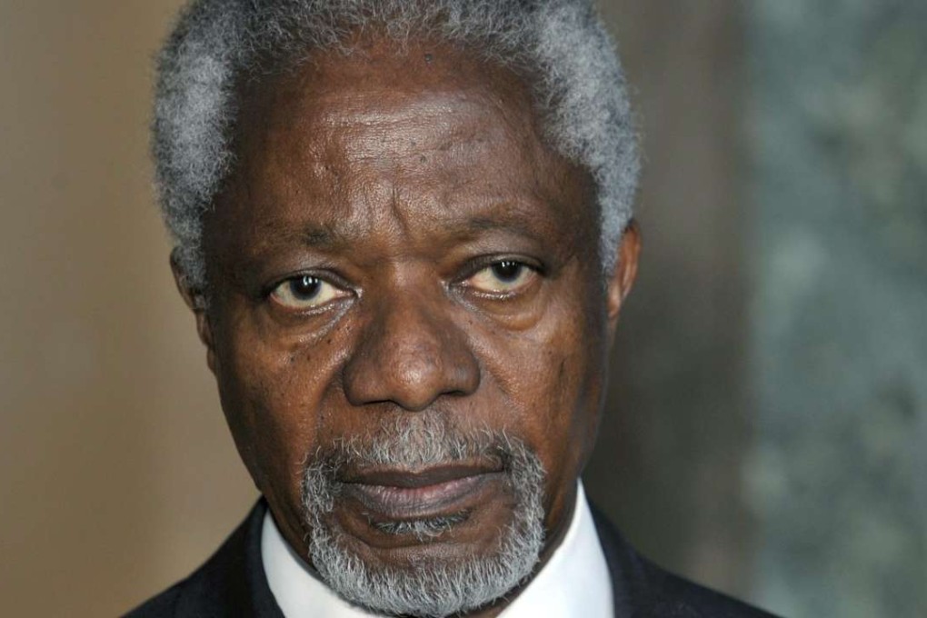 Former UN chief Kofi Annan. Photo: EPA