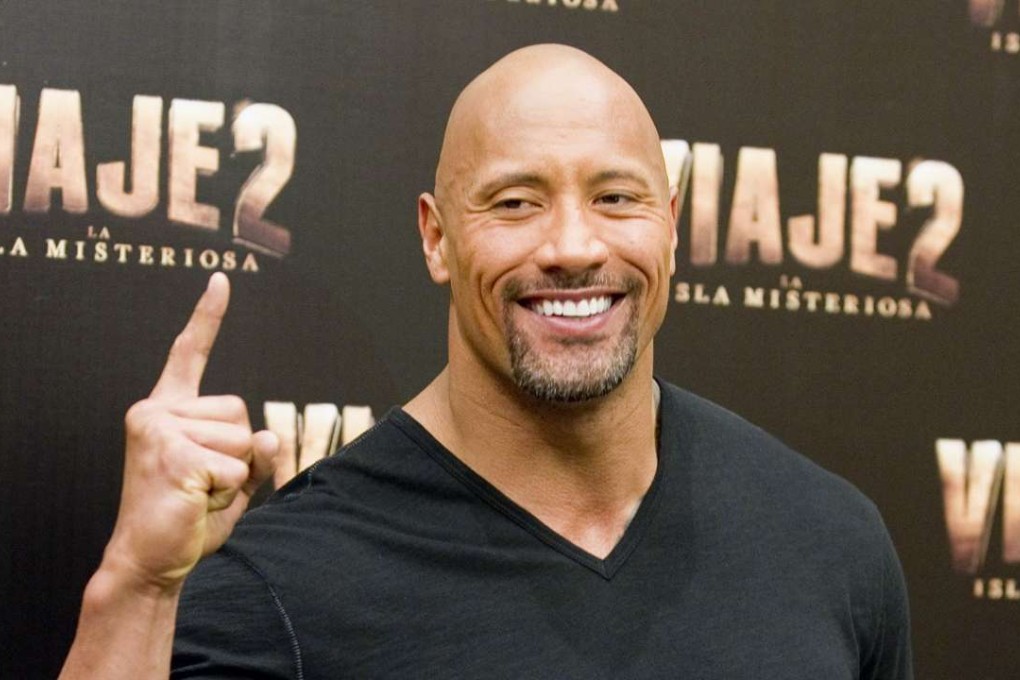 Dwayne Johnson claimed top spot. Photo: AFP