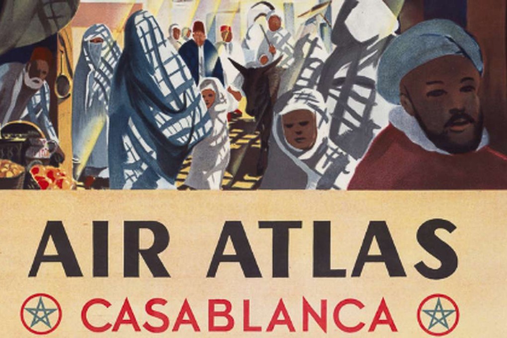 An Air Atlas poster from 1950.