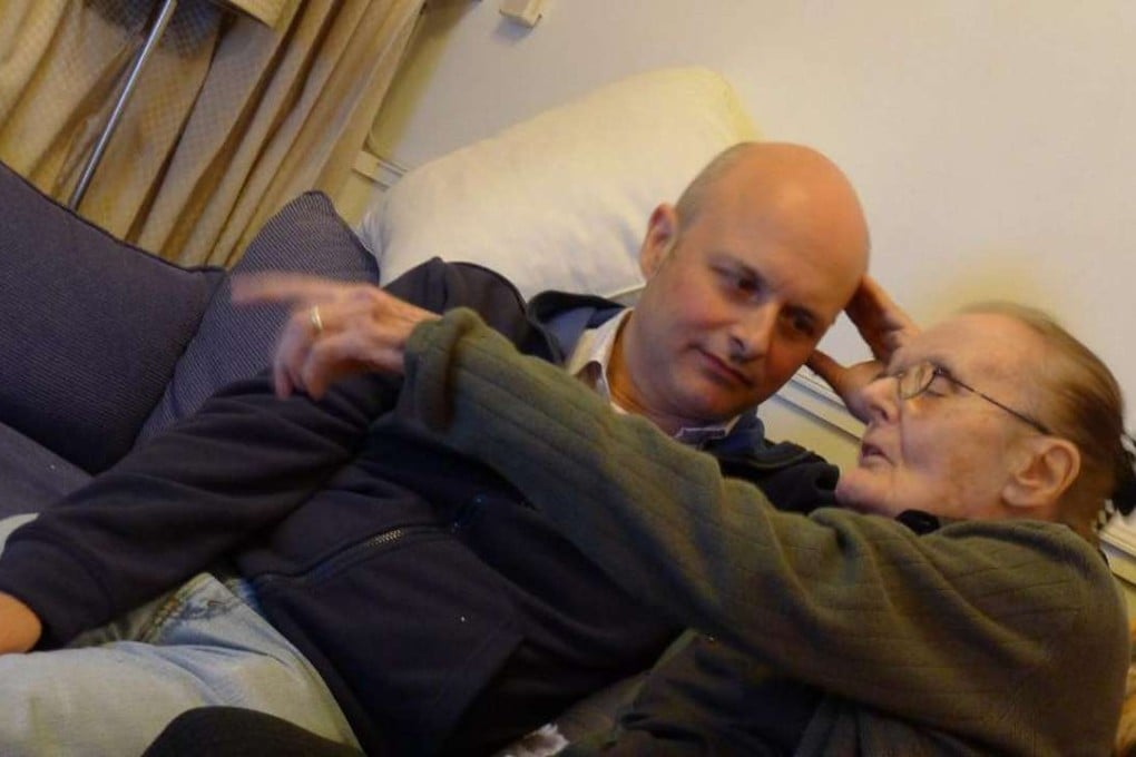 Clare Hollingworth and great-nephew Patrick Garrett, author of a new biography of the  former war correspondent, who has died aged 105.