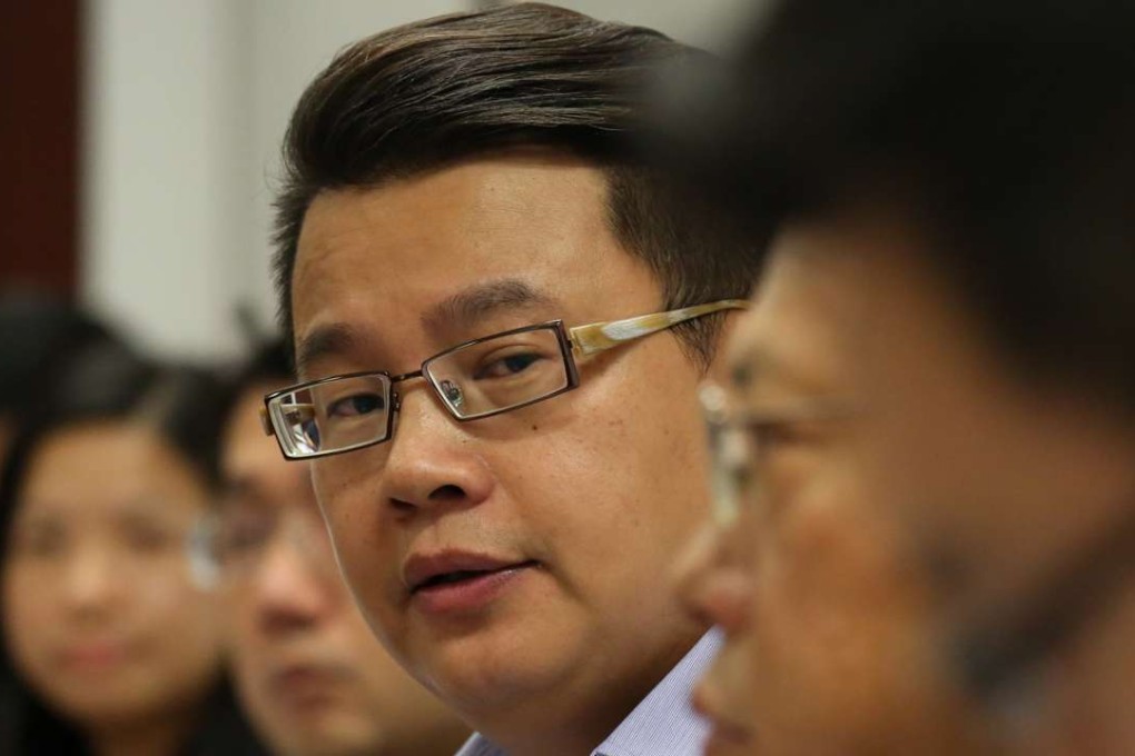 Andrew Wan heads the Democratic Party’s sole slate in New Territories West. Photo: Nora Tam