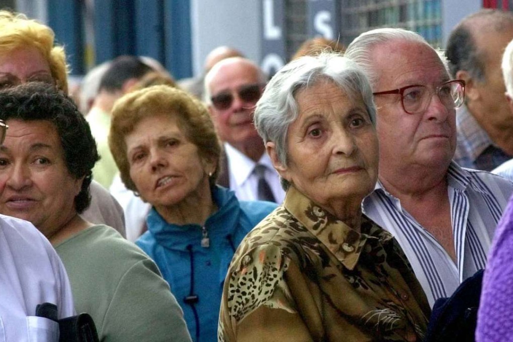 Rapidly ageing populations are radically altering the balance between those in work (who pay for our pensions) and those in retirement. Photo: AP