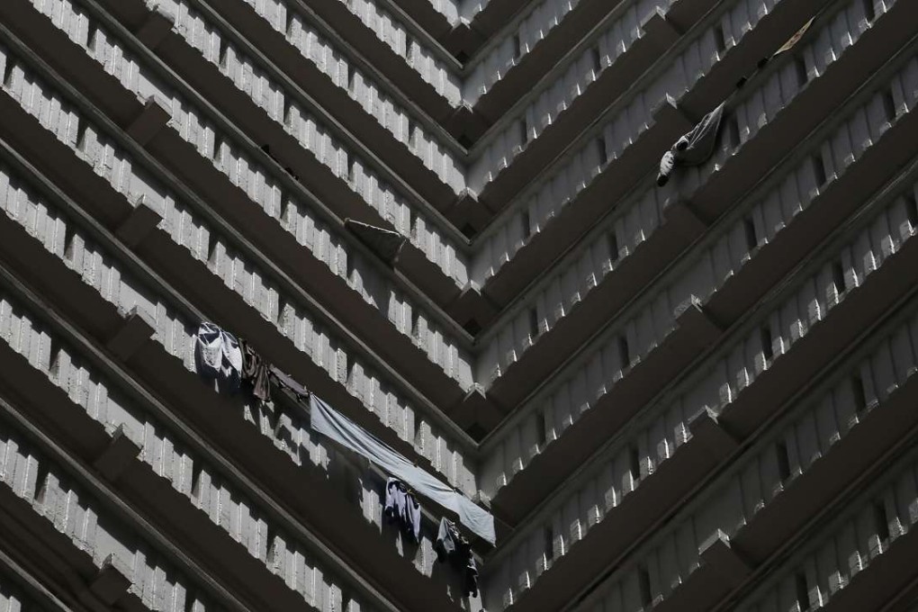 Many people in public housing estates such as Ping Shek in Choi Hung dream of owning their own home, but it’s a long uphill struggle that is unlikely to be realised. Photo: Felix Wong
