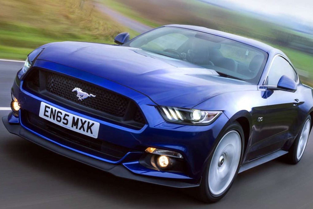 The Ford Mustang: “435 horses concealed somewhere in its power plant, beasts that didn’t so much neigh and whinny as spit fire and roar.” Photo: Newspress