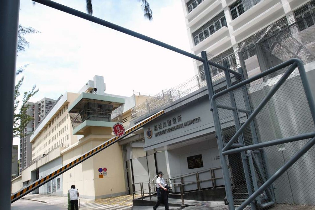 Lai Chi Kok Reception Centre in Kowloon is operating at 8 per cent overcapacity. Photo: David Wong