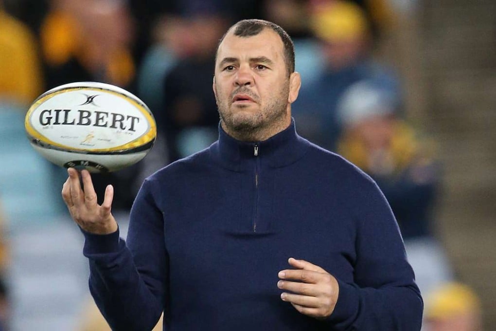 Australia coach Michael Cheika. Photo: EPA