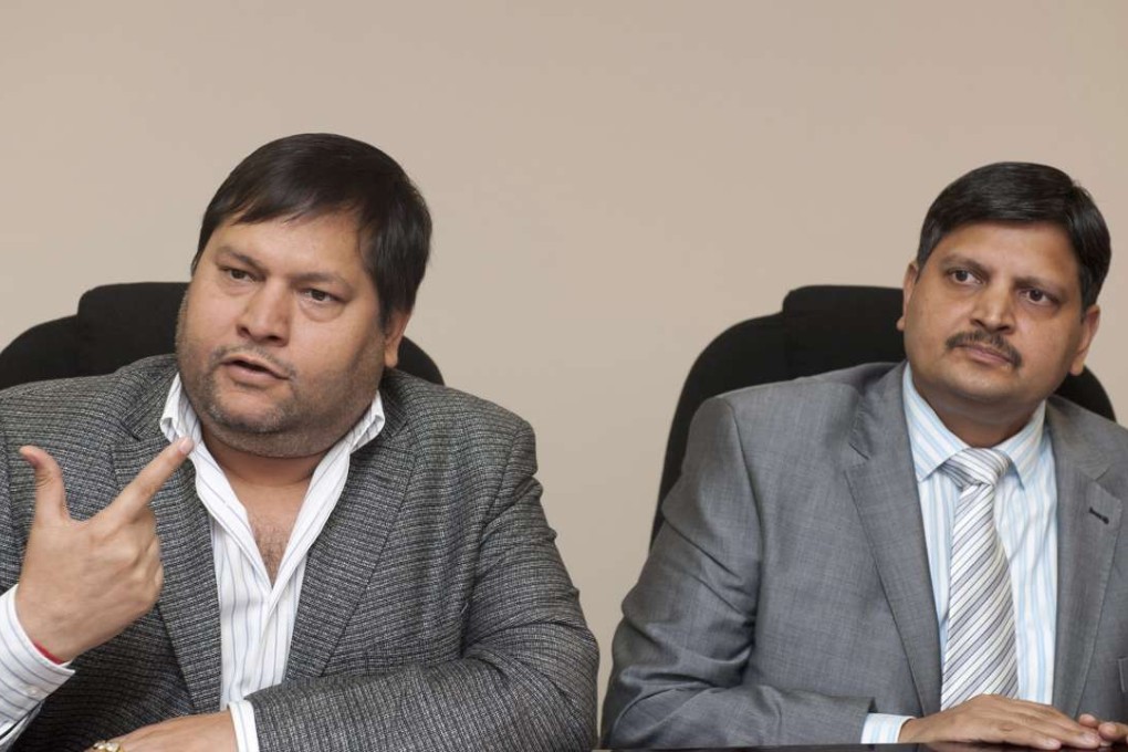 Ajay and Atul Gupta. Photo: Getty Images