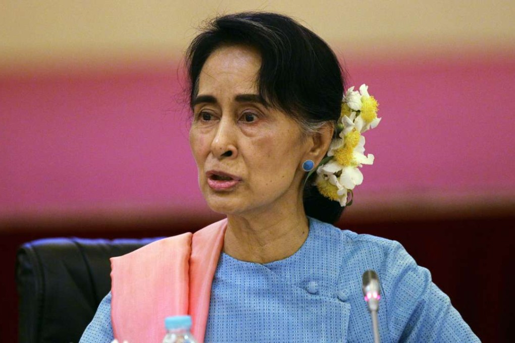 Myanmar’s Foreign Minister Aung San Suu Kyi. Photo: AP