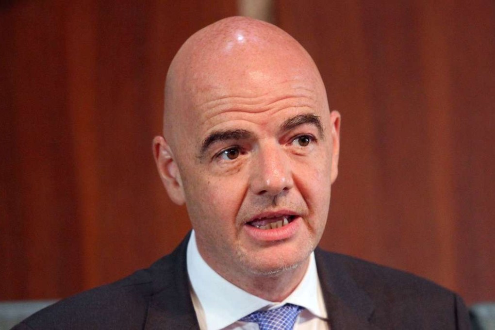 Fifa president Gianni Infantino. Photo: AFP