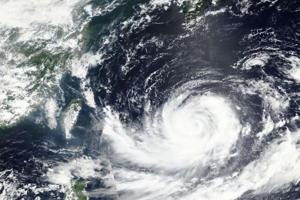 Typhoon Lionrock gathers strength off the east coast of Japan on Friday. Photo: EPA