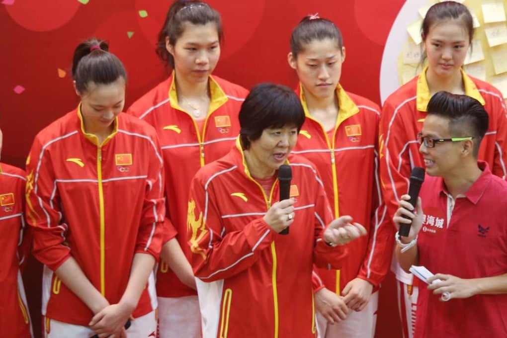 The Chinese women's volleyball dressed in Anta’s kit at the Rio de Janeiro Olympic Games. The Chinese sportswear maker designed the national team’s outfit for the 2012 London and 2016 Rio Games. Photo: David Wong