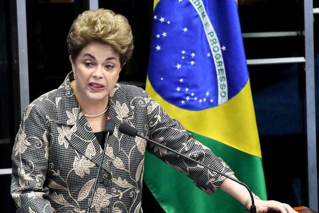 Brazilian suspended president Dilma Rousseff. Photo: EPA