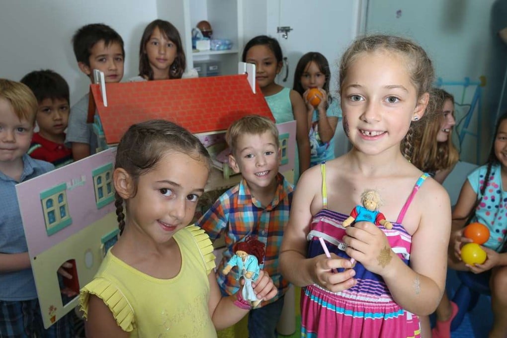 Samantha (left) and Jeorge Petris, who established the Little Philanthropist. Photo: K. Y. Cheng