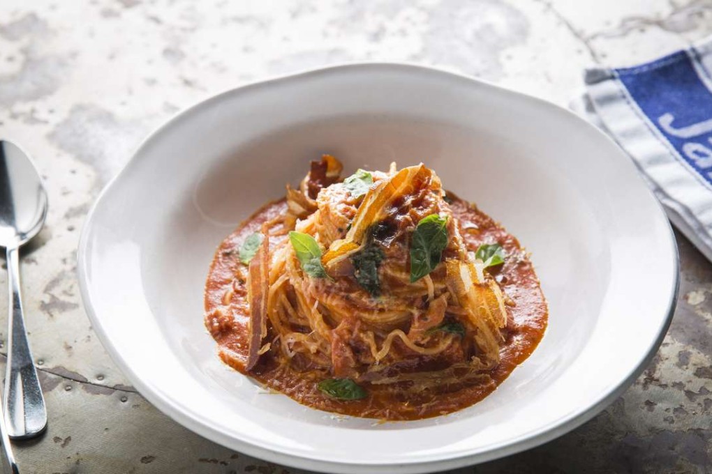 Pasta all’amatriciana is said to date back over 300 years. Photo: Jamie's Italian