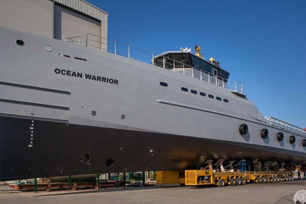 Sea Shepherd’s new Ocean Warrior. Photo: Sea Shepherd