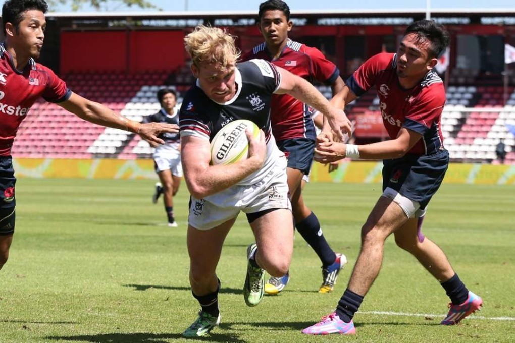 Jamie Hood in action for Hong Kong: Photo: SCMP Pictures