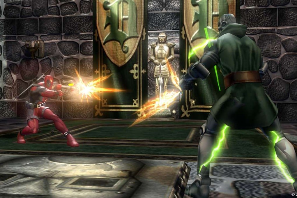 Ready to rumble as characters from the Marvel universe.