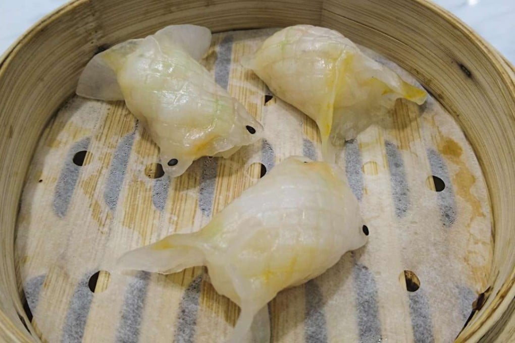 Goldfish-shaped shrimp dumplings at Zhen Restaurant. Photos: Elaine Yau