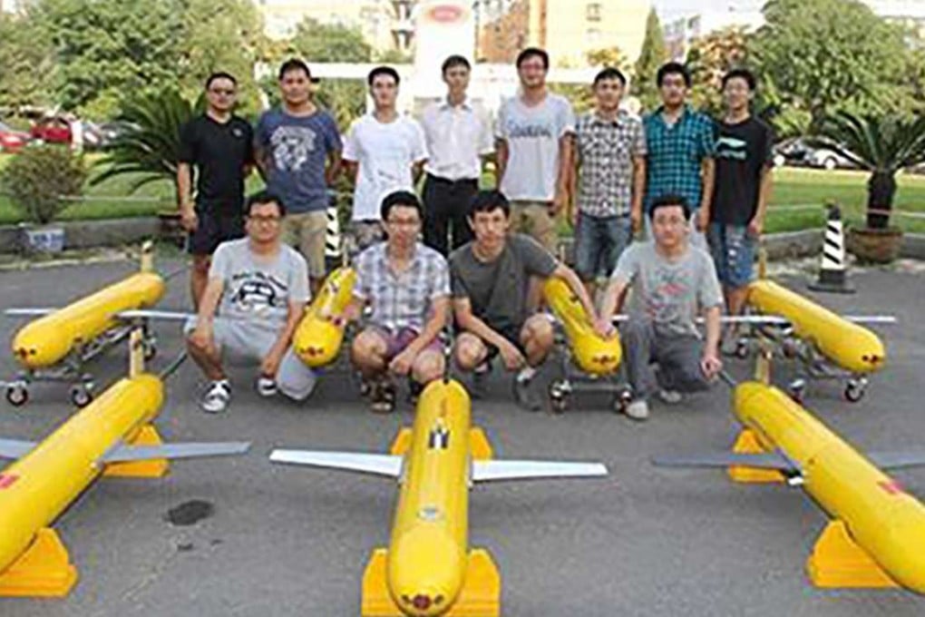 A fleet of Haiyi underwater gliders, which have been developed by Chinese researchers at the Shenyang Institute of Automation of the Chinese Academy of Sciences. Photo: Chinese Academy of Sciences