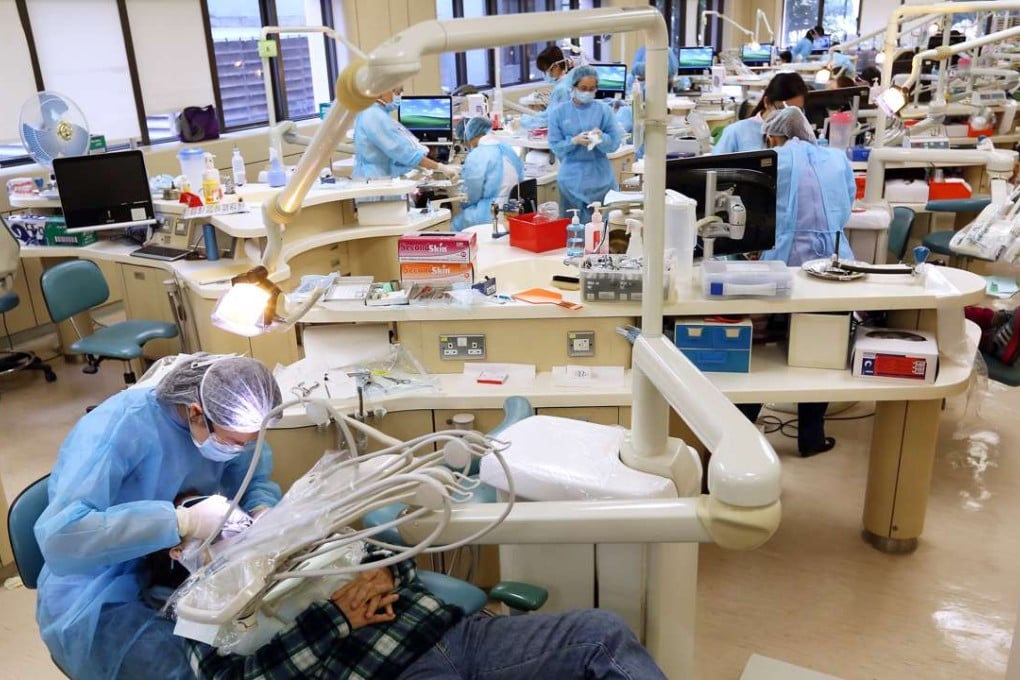 The subsidised scheme will provide more elderly people with oral examinations, tooth extractions, polishing and scaling, fillings and X-ray examinations. Photo: Nora Tam