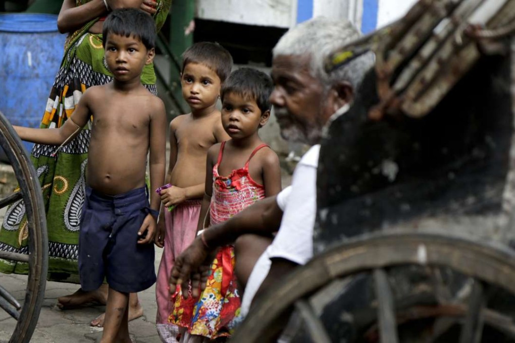 More than 40 per cent of cases reported this year involve children being bought, sold and exploited as modern day slaves, government crime data showed. Photo: AP