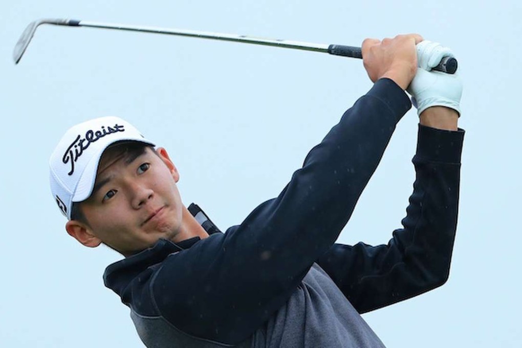 Hong Kong golfer Jason Hak Shun-yat is blazing a trail at the Yulongwan Yunnan Open on the Ping An Bank China Tour – PGA Tour China Series. Photo: SCMP pictures