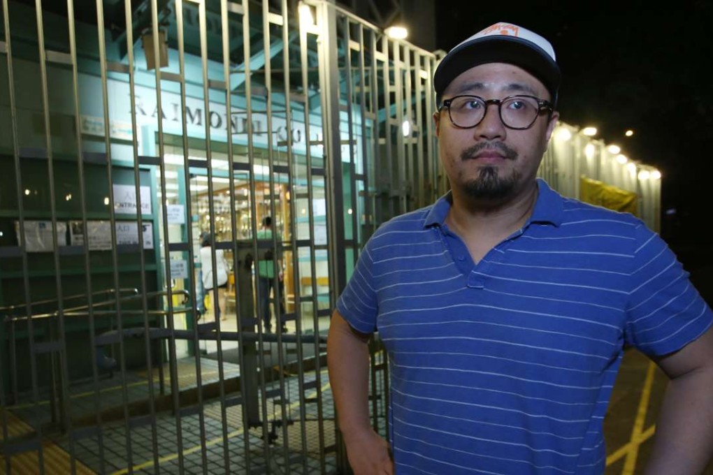 Kevin Law, 38, complained to police after he found his name had been crossed in the Legislative Council election. Photo: Edmond So