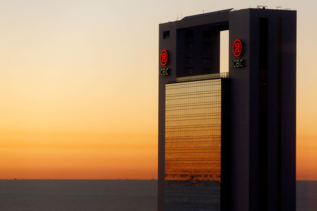Chinese banks listed in Hong Kong have risen sharply in recent months. Shares of ICBC are up about 30 per cent since May. Photo: Reuters