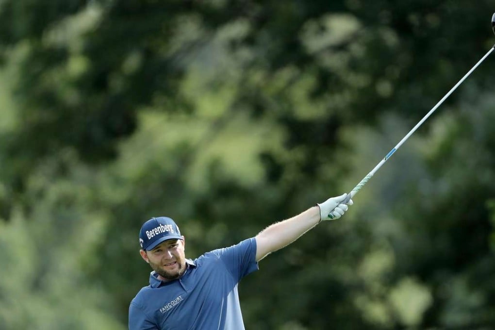 South African Branden Grace in action during The Barclays on the PGA Tour FedExCup play-offs. Photo: AFP