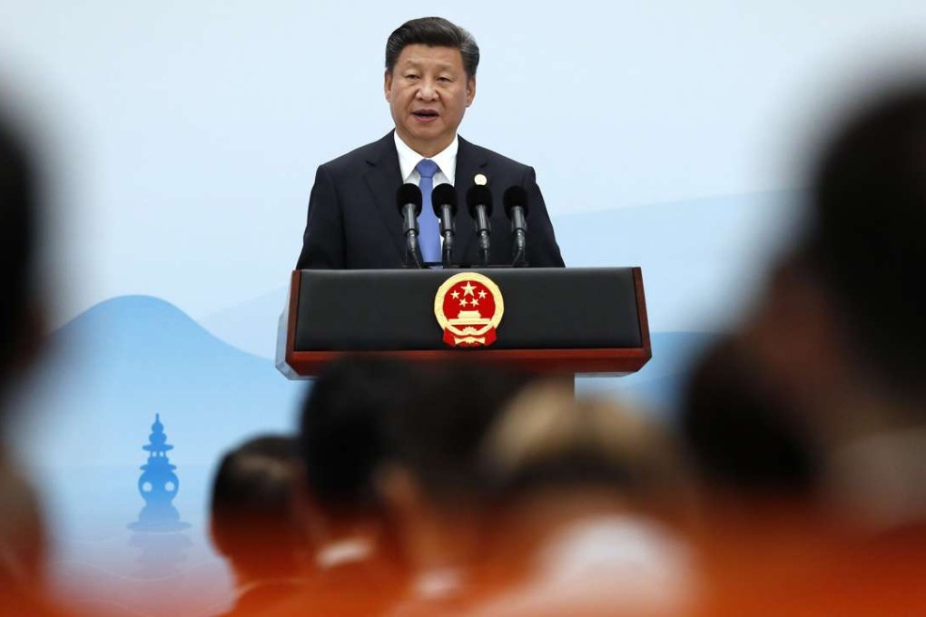 Chinese President Xi Jinping officially closes the Group of 20 summit. Photo: AP