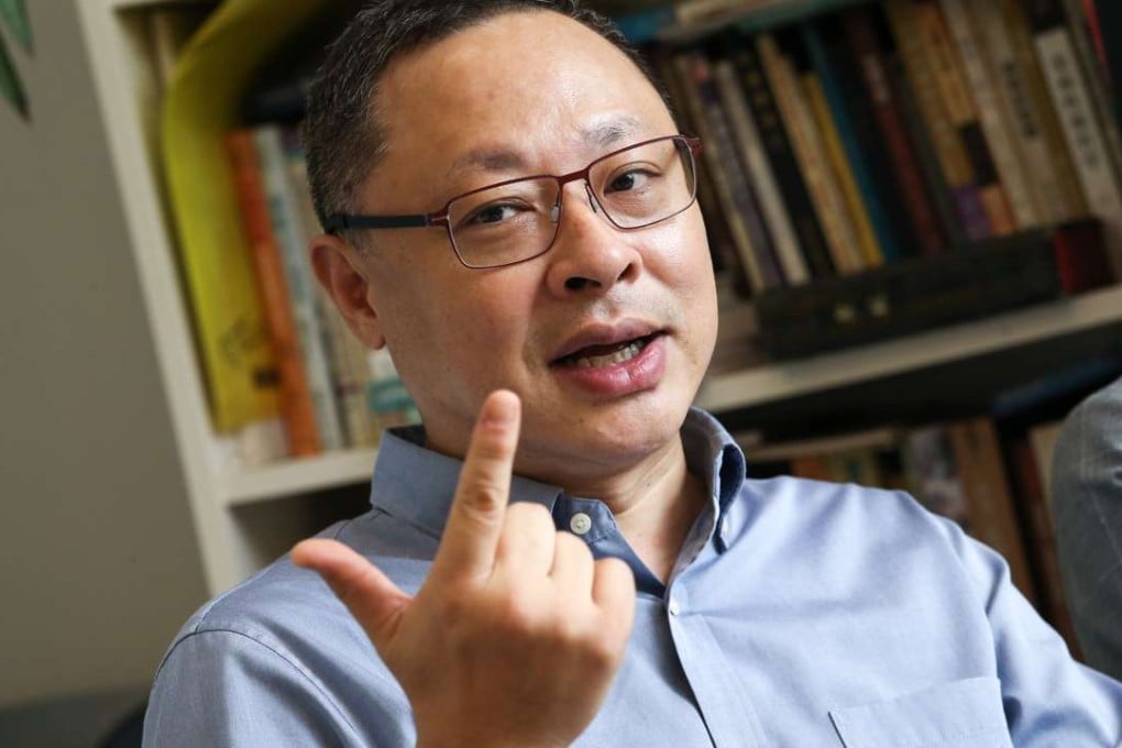 Academic Benny Tai devised the controversial “Thunder Go” plan. Photo: K. Y. Cheng